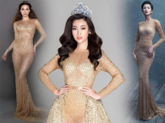 Hoa hậu Đỗ Mỹ Linh “biến hình” với 2 chiếc váy trong Gala kỷ niệm 30 năm HHVN