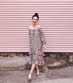 Họa tiết được ca ngợi hết lời nhưng cũng rất dễ phản chủ khiến Sao vừa sến, vừa béo