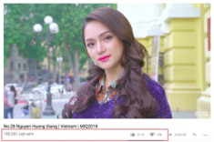 Hương Giang Idol tiếp tục dẫn đầu tại Hoa hậu Chuyển giới Quốc tế 2018.