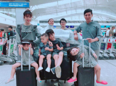 Minh Hà chia sẻ lý do thật sự đằng sau việc đi đâu cả nhà cũng phải mặc đồ đôi