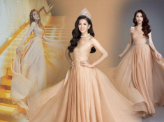 Ngỡ đâu chỉ có 2 nàng Trinh “cuồng” màu hồng, Tiểu Vy vừa xuất hiện đã đánh bại đàn chị