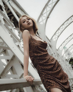 Thời trang họa tiết da beo, ai sến mặc ai, Phí Phương Anh diện sang vô cùng