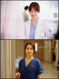 Trong phim mặc giống style nhưng ngoài đời Khả Ngân và Song Hye Kyo lại khác hoàn toàn