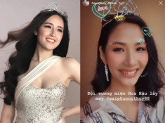 Vừa được công bố thi Miss Universe 2019, Hoàng Thuỳ “đụng hàng nóng” với Đỗ Mỹ Linh