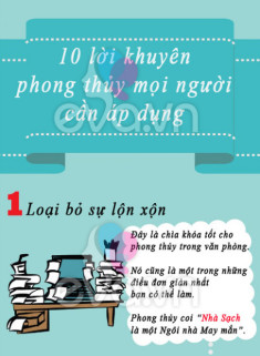 10 mẹo phong thủy có lợi dễ áp dụng ngay