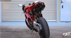 [Clip] Ducati 1098 đầy mạnh mẽ trong màn test đủ kiểu pô Toce