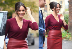 Diện đồ sang chảnh nhưng Công nương Meghan Markle lại bị lộ khuyết điểm kém duyên