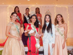 Hoa hậu Phương Khánh diện váy hở ngực, xẻ đùi chấm thi Miss Earth Malaysia 2019