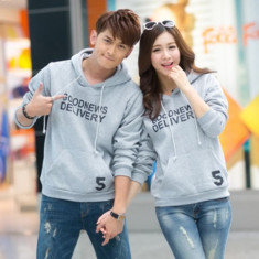 Thu đông này các cặp tình nhân hãy diện những kiểu áo hoodie đôi vừa đẹp vừa ấm áp