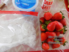 Cách làm mứt dâu tây để uống sữa chua hay làm bánh rất ngon