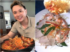 Chàng 40 tuổi chưa vợ “chuẩn soái ca nhất showbiz” vào bếp khiến chị em “điên đảo”