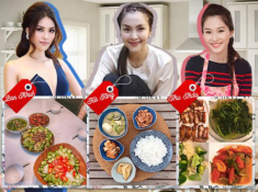 Có bầu nhưng Lan Khuê vẫn chăm vào bếp, khoe mâm cơm nhưng fan lại hô “khiếp thật vậy!”