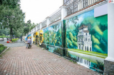 Con đường Graffiti mang Hà Nội, Hội An đến giữa lòng Sài Gòn