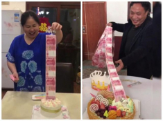 Đặt bánh sinh nhật 70 tuổi cho mẹ mất hơn 3 triệu, cô gái nhận về một đống “bùn xanh”