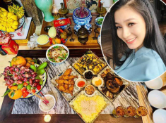 Diễn viên “Bánh đúc có xương” mách cách luộc gà ngon đẹp và da giòn, chị em khen nức nở