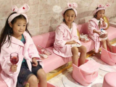 Giật mình với chi phí 1 buổi làm đẹp của trẻ con nhà giàu tại Spa nổi nhất Thượng Hải