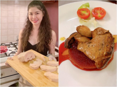 Lộ bếp “sang xịn” như mơ, càng hiểu lý do cả Đăng Khôi và vợ khoái nấu ăn đến vậy