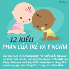 Mách mẹ cách nhìn phân để biết trẻ có đang khỏe mạnh hay không