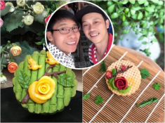 Sao làm bánh Trung thu: Cười xỉu khi cô diễn viên nhờ “nhân vật bí ẩn” trợ giúp