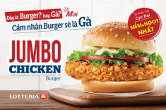 Thưởng thức trọn thế giới gà trong Jumbo Chicken Burger