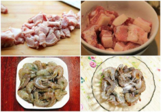 Tôm rim thịt ngon đậm đà cho bữa cơm gia đình