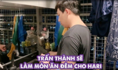 Trấn Thành lại vào bếp nấu ăn cho Hari Won nhưng kết quả làm cô vợ không thể bình tĩnh