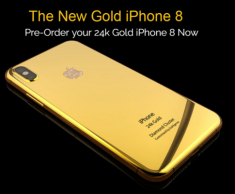 Chưa ra mắt, người dùng đã có thể đặt trước “iPhone 8” phiên bản mạ vàng