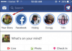 Facebook cập nhật tính năng Messenger Day và Your Story