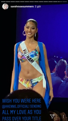 Hoàng Thuỳ hoá giọt hoa tuyết trắng muốt toả sáng tại Bán kết Miss Universe 2019