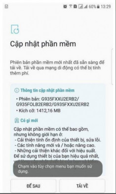 Người dùng Galaxy S7 Edge tại Việt Nam ‘tình cờ’ được lên đời Oreo