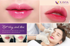 Phun môi Collagen Xavia – Sắc môi căng mọng tự nhiên, chuẩn màu, cam kết bền đẹp