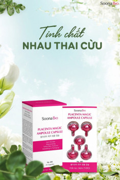 Tinh chất nhau thai cừu - đột phá viên nang trắng da, mờ thâm độc quyền mới