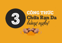 3 công thức chữa rạn da bằng nghệ tươi vô cùng ngon-bổ-rẻ