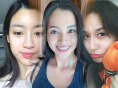 Bị “chộp” lại khoảnh khắc cằm nọng ngấn mỡ, có chăng Tiểu Vy đang tăng cân mất kiểm soát?
