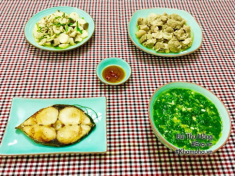 Bữa cơm 4 món siêu ngon đủ chất chồng con ai cũng thích
