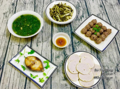 Bữa cơm chiều hấp dẫn cho cả nhà với 3 món thịt, 2 món rau chỉ 124 nghìn