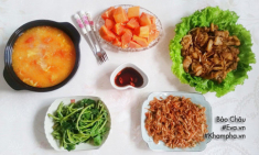 Bữa cơm dân dã chưa đầy 70 nghìn đổi vị cho cả nhà