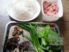 Bún chả lá lốt dễ làm mà ngon miệng