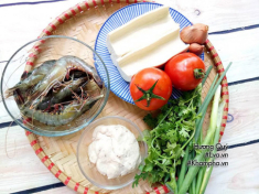 Canh đậu phụ nấu tôm tưởng quen mà lạ, cả nhà thích mê