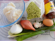 Chả cốm vàng ươm thơm phức ngày thu
