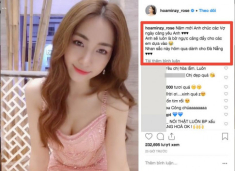 Chúc fans năm 2019 vui vẻ, Hoà Minzy không quên khoe bờ ngực căng đầy cùng lời hứa táo bạo
