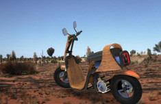 Dự án scooter làm bằng cây tre độc đáo của sinh viên