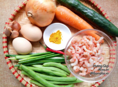 Làm cơm tôm trứng kiểu này, cả nhà ai cũng mê