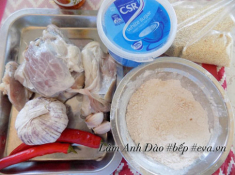 Thịt chiên cay ăn ngay kẻo hết