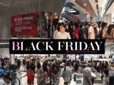 Tín đồ thời trang bấn loạn vì hàng giảm giá chỉ từ 150k ngày Black Friday