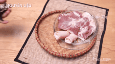 Trời lạnh se se, không làm thịt đông nhâm nhi thì quá phí