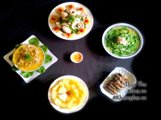 Trời nóng như đổ lửa cũng nhanh hạ nhiệt với bữa cơm chiều hấp dẫn