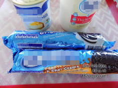 Tự làm kem oreo ngon, mát lạnh như ngoài tiệm