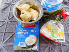 Xôi sầu riêng thơm lừng góc bếp, ăn một miếng sẽ nghiền luôn