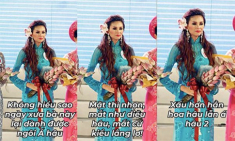 Bị chê nhan sắc thời thi Hoa hậu, “vựa muối” Võ Hoàng Yến đáp trả bằng clip khoe mặt mộc